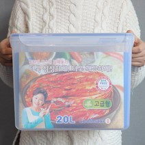 쿨맥시2 직사각 밀폐용기 42호 투명 20L