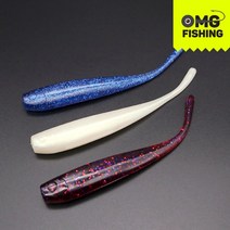 오마이갓피싱 파워미들러 큰형 5인치 파워미들러 배스웜 루어 국내생산 민물 바다낚시, PWMC-1