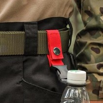 캠핑 등산 물병 카라비너 백패킹 하이킹 산악회 행사, 레드