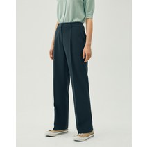 22SS [CITY ESSENTIAL] 그린 와이드핏 스트레치 슬랙스 HSPA2A773E3
