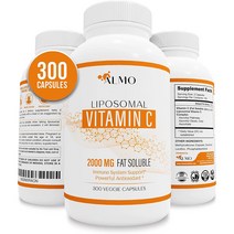 ALMO 프리미엄 리포조말 비타민C 2000mg 높은 흡수율 300캡슐