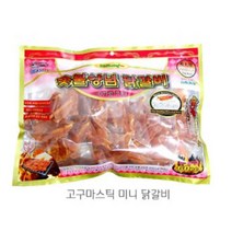 고구마 닭갈비 500g 시바견 스틱 간식 외출 대형견간식 댕댕이육포 애견훈련간식 애견칭찬포상 외출용간식, 1개