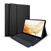 데이웍스 갤럭시탭 S7 FE S7+ S8+ 플러스 블루투스 키보드 태블릿 케이스 DNT-KBS12, 단품