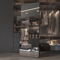 특수 알루미늄 피팅룸 거울 현관 카페 인테리어, C