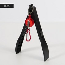 방아쇠 낚시 바디 그립 클램프 그리퍼 그래버 잠금 스위치 트리거 다기능 낚시 물고기, 검은색, 02 Black