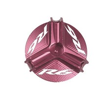 YAMAHA YZF R1 R3 R6 1998-2020 2015-2021 오토바이 CNC 엔진 오일 필러 캡 플러그 커버, 13 R6 Red