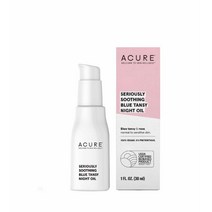 ACURE (미국직배) 아큐어 수딩 나이트오일 30ml Seriously Soothing Blue Tansy Night Oil | 100% Vegan For Dry to Sensitive Skin & Rose, 1개, 200ml
