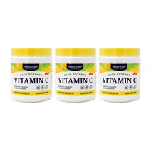 헬시 오리진 하이 포텐시 비타민C 1000mg 분말 300g X 3통