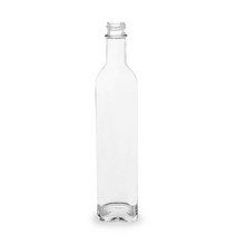 담은 사각시럽500 스크류 유리병 기름병 시럽병 24개, 골드스템핑캡