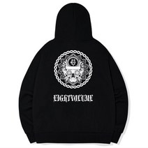 [기모]EV 만달라 스컬 후드 집업