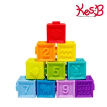 말랑말랑 고무재질 베이브 블록 쌓기 두뇌발달 상상력 창의력발달 블럭놀이 어린이집 교구 색채 감각발달 수세기 도형 맞추기 소근육 향상 관찰력 집중력 향상