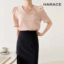 헤레이스 두줄목걸이블라우스 YMSH22FW025
