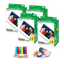 후지정품 인스탁스 와이드필름 80장 + 선물 세트