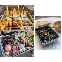 스텐 오뎅조리기 어묵꼬치냄비 / 퓨전포차 샤브냄비 홍합탕 해신탕 스텐냄비 어묵탕 해물탕 이자카야 어묵탕 다양한 국물요리, 스이라디/오뎅조리기(나무손잡이-KSJ)