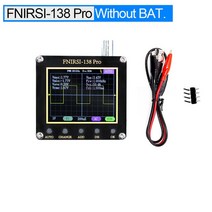 전자디지털 오실로스코프 FNIRSI 138pro 핸드 헬드 미니 원 버튼 자동 조정 PWM 구형파 출력 트리거, [01] Without BAT.