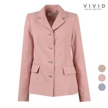VIVID 여성 포버튼 여름 정장자켓