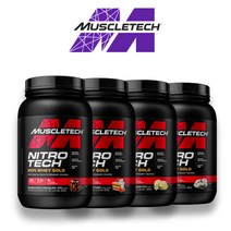 머슬테크 니트로텍 골드 초코 딸기 바닐라 쿠키앤크림 유청단백질 단백질쉐이크 907g