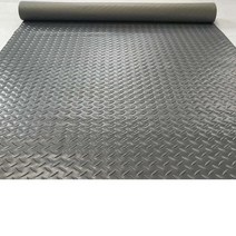 PVC 바닥 미끄럼방지 고무판 공장 방진 패드 절연매트, 레드 -폭 0.9m x 한 롤 15m