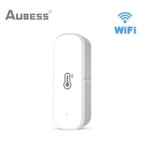 스마트온습도계 온도기록계 tuya smart zigbee wifi 온도 및 습도 센서 alexa google assistant를 통한 실내 습도계 온도계 smartlife 앱, 와이파이