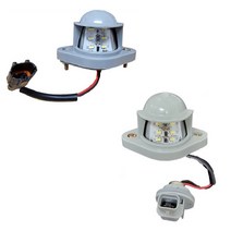 대성부품/대우트럭 LED 넘버등/24V/노브스/프리마/차세대/번호판등/개조용/대우 넘버등/화물차/대형트럭/남바등/5톤/순정타입/DIY/라이센스/타타대우/카고/덤프/추레라/트레일러/, SH대우LED넘버등(짹기억자)