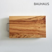 바우하우스 생활의달인 캄포 도마 모던 핸들 4527(대)+도마받침대