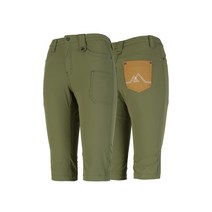 덕마운트 여자 아웃도어 7부 스판 팬츠 GRANA P - KHAKI