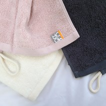 리빙유진 친환경 모달핸드타올 어린이집 고리수건 60g 10장, 화이트, 모달 핸드 무지타올60g 10장