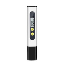 염도계 디지털 염도측정기 염분 나트륨 측정 가정용 TDS 0 9990mg/l PPM 수질 테스터 바닷물 수영장 물 순도 모니터 자동 템퍼 테스트용 061EA 9, 02 Black