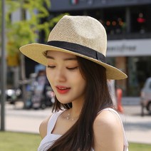 체리플로피 페도라 파나마햇 밀짚 여름 남자 여성 바캉스 버킷햇 비치 파나마멀티햇45 (3컬러) - 주문시 색상이름 확인필수!!