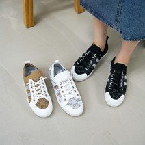 반짝이 나염 운동화 여성 스니커즈 87204