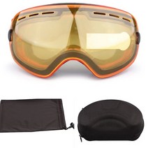 새로운 야간 투시경 스키 고글 더블 레이어 안개 방지 스키 마스크 안경 스키 스노우 남성 여성 스노우 보드 세트 고글 드롭 배송, 3-협력사