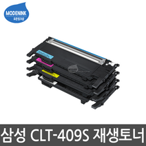 삼성전자 CLT-K409S C409S M409S Y409S CLP-315K CLP-310K CLP-315WK CLX-3175K CLX-3170 CLX-3175FNK CLX-3175WK 비정품토너, CLT-M409S 빨강 완제품, 1개