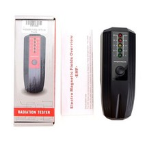휴대용 EMF 자기장 감지기 계량기 고스트 사냥 5 LED 가우스, [01] 파란, 1개