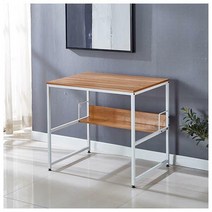 일자형 800 책상, 메이플비치블랙