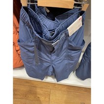 유니클로 남성용 나일론 캐주얼 반바지 미드 팬츠 방수 444603 UNIQLO