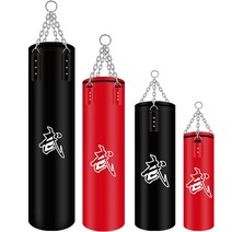 샌드백 스탠드샌드백 복싱 킥복싱 절권도 펀치볼 Fitness pu 빈 펀칭 백 킥 훈련, 120cm 블랙