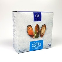 퓨어아일랜드 뉴질랜드 그린홍합 800g, 1팩