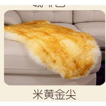 100 진짜 양가죽 울 카페트 거실 침실 지역 러그 럭셔리 화이트 모피 따뜻한 얽히고 설킨 카펫 슈퍼 부드러운 의자 커버 매트