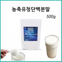 농축유청 단백분말 WPC 500g 보충제 단백질80프로 프로틴 영양제