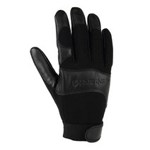 Carhartt 남성용 The Dex II 고민첩성 장갑 블랙.152946, Small