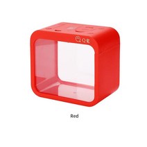 베타물고기 구피 해수어 금붕어키우기 LED 나이트 라이트와 Betta 물고기 상자 크리 에이 티브 분리형 미니, [02] Red