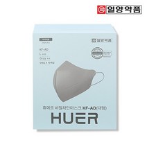 일양약품 휴에르 국산 컬러 새부리형 KF-AD 마스크 대형 50매, 일양_휴에르_새부리_ KFAD베이지_50매