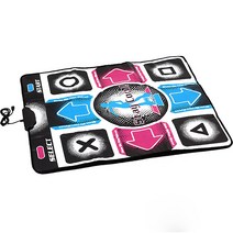 오락실펌프기계 DDR 게임 다이어트 댄스 매트 가정용 요가 홈트 미끄럼 방지 hd 모션, 없음