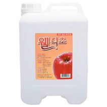 웰 식초 13kg 대용량 세탁 소독 과수 말통 A494