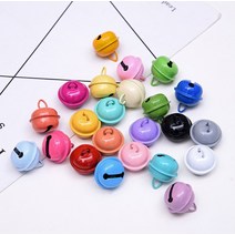 hye부자재 ) 딸랑이 방울2.2cm - 팔찌만들기 / 마스크스트랩만들기 머리핀만들기 리본공예 고양이방울yum, 연핑