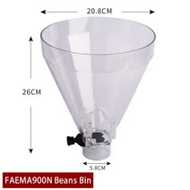 커피그라인더 전동 가정용 원두 분쇄기 핸드드립커피콩 그라인더 빈 호퍼 FEAMA Mazzer 900N/HC600/600AE/R, 03 Beans Bin, 한개옵션1