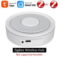 멀티 모드 메쉬 허브 ZigBee-유선 게이트웨이 허브 브리지 무선 원격 제어 HomeKit 애플 투야 스마트 라이, 01 ZigBee Wireless Hub