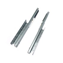 언더 댐퍼 레일 400 삼성 댐핑 서랍레일 볼레일, 언더레일(3단댐퍼)400