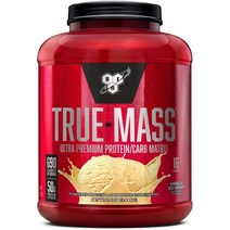 BSN 트루매스 파우더 바닐라맛 15 서빙 BCAA 필수 아미노산, 1개, 기본