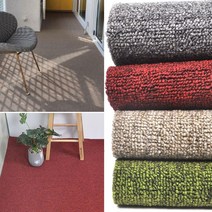 운동기구 실내카펫 방염깔판 2M 루프롤매트 흡음매트 셀프방염시공, 와인GS502 120x100cm